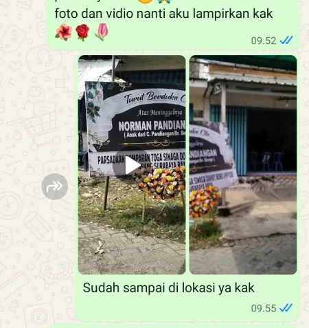 Pengiriman Karangan Bunga Area Pantai Merak